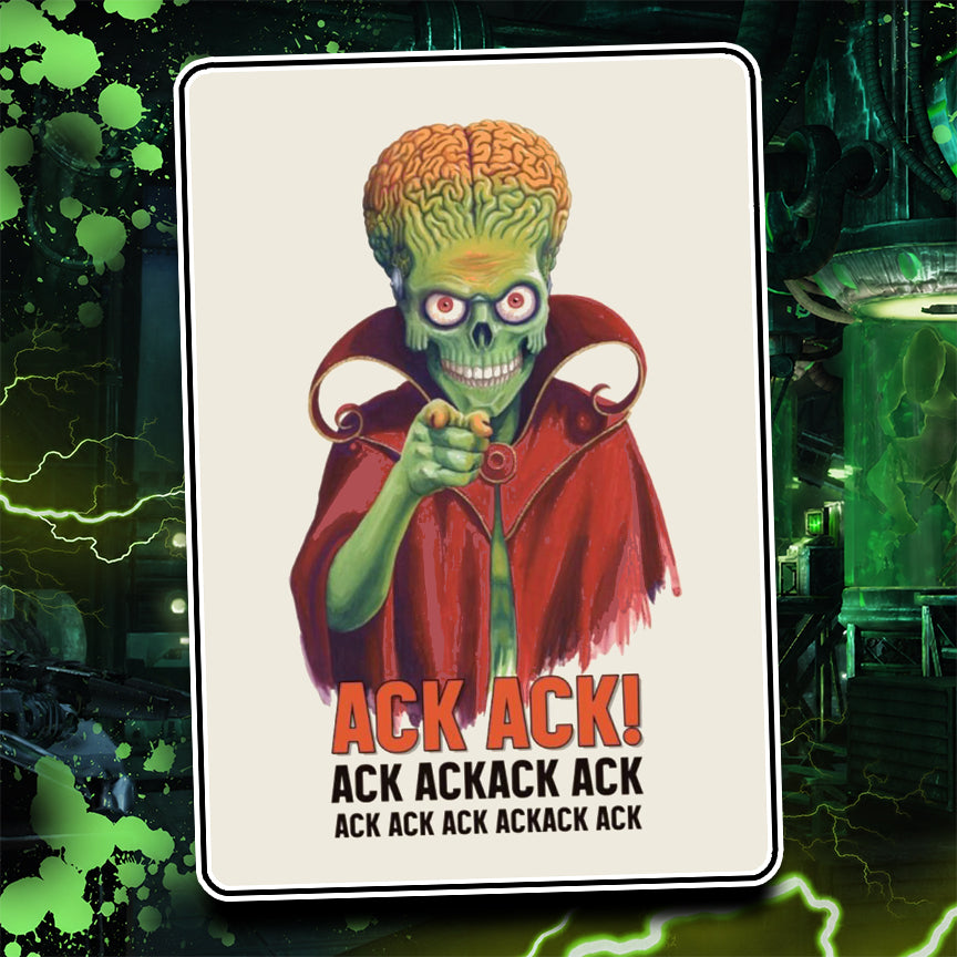 ACK! ACK ! ACK! ...... ACK!